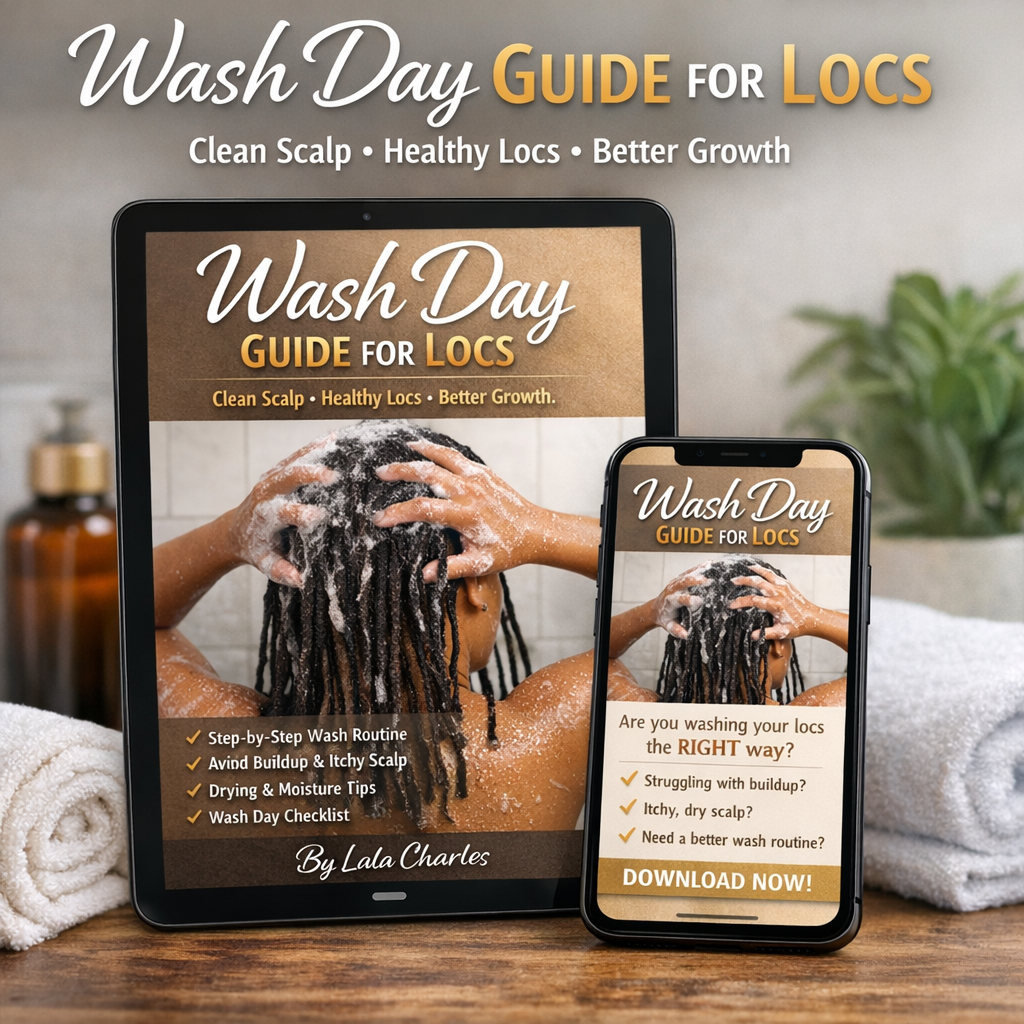 Wash Day Guide for Locs – Digital Download